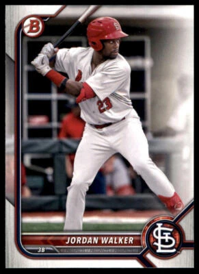 Jordan Walker 2022 Bowman #BP-20 Prospects St. Louis Cardinals - Image 1 of 2