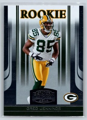 Donruss Gridiron Gear #151 Greg Jennings 2006 venta al por menor #/599 Foto 1 de 2