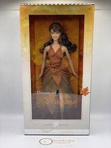 2006 Barbie I Dream of Autumn Seasons Doll J3949 Silver Label Mattel NFRB - Picture 1 of 3