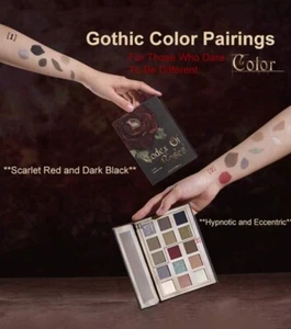 JUDYDOLL Códice de Rosas Paleta - Halloween Rosa Mate y Rojo Brillante y Borgoña - Imagen 1 de 5