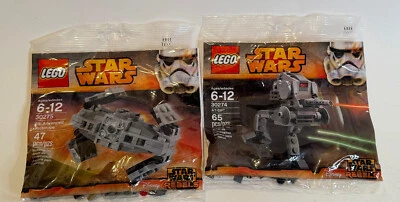 LEGO Star Wars REBELS AT-DP  30274 AND TIE Advanced Prototype Mini Polybag 30275 - Image 1 of 2