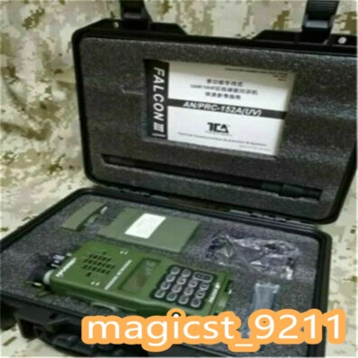 Radio de mano (uv) de aluminio con carcasa metálica Tca/prc152 en stock de EE. UU. Foto 1 de 4