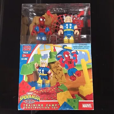 NEW Mega Bloks 1904 Spider Man And Friends Training Camp Retired Set 2006 - Image 1 of 4
