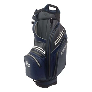 Stinger Waterproof Golf Cart Bag version 2 - Black / Navy - Picture 1 of 11