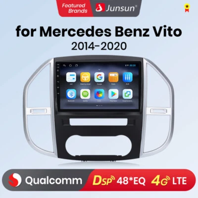 Qualcommchip CarPlay Android Autoradio GPS Für Mercedes Benz Vito 3 W447 2014-20 - Bild 1 von 4