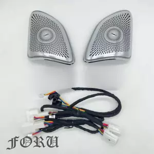 Cubierta de altavoz 3D luz ambiental para Mercedes-Benz W167 GLE GLS 64 colores - Imagen 1 de 12