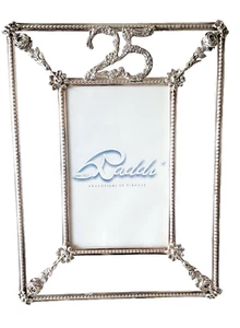 RADDI Gedenkrahmen 25 Jahre Hochzeit 925 Silber Fotohalter - Bild 1 von 6