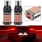 Eco Friendly Red Led T15 W16w Car Reverse Back Light Bulb For Car Interiors