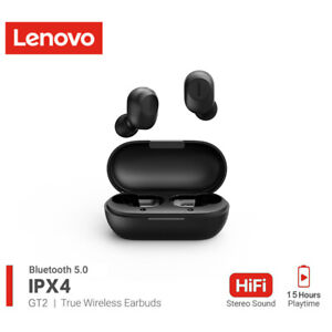 Lenevo Kopfhörer Bluetooth 5.0 In-Ear Headset für iPhone 8/11/x Samsung Huawei