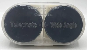 Camcorder Umbau Objektiv Set, 1,5x Tele 0,65x Weitwinkel, Made in Japan - Bild 1 von 7