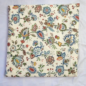 Vtg Thomas Strahan Maranda Light Weight Upholstery Fabric Jacobean Floral 54x66 - Picture 1 of 9