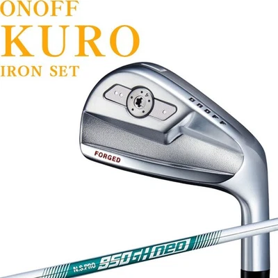 GLOBERIDE DAIWA Golf Japan 2026 ONOFF IRON KURO 950GH neo S #6-Pw SET 5-Irons - Image 1 of 4