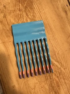 "Peine elevador de pelo ondulado Goody vintage años 90 azul EE. UU. 4,25""" - Imagen 1 de 4