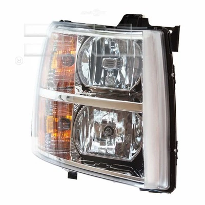 Conjunto de faros para Chevrolet Silverado 2500 HD 2007-2014, Silverado 3500 HD Foto 1 de 4