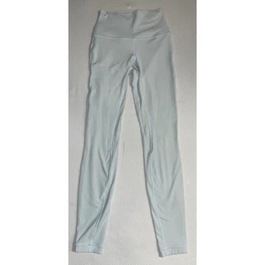 Lululemon Align hoch geschnittene hellblaue Yogahose Leggings Damengröße 2 - Bild 1 von 5