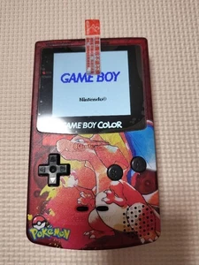 Nintendo Game Boy Color Pokémon Charizard Red Handheld System Console Toy Hobby - Picture 1 of 24