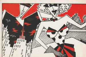 C4 - Cp Cartolina Lisa Papi : Manhattanites 1980 - Fg Nvg - Foto 1 di 2