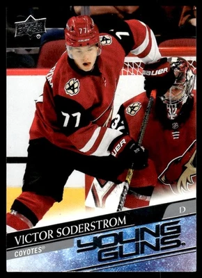 2020-21 Upper Deck Young Guns Victor Soderstrom Arizona Coyotes #221 - Image 1 of 2