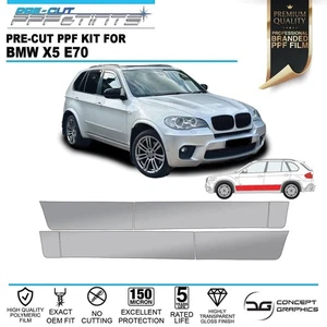 Protector de virutas de piedra PPF para puertas inferiores película de protección de pintura para BMW X5 E70 07-13 - Imagen 1 de 4