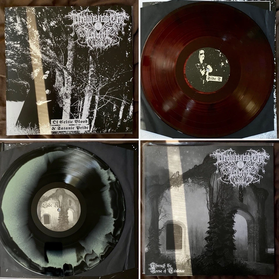 Drowning the Light Vinyl Lot Of Celtic Blood Through the Noose Satanic Warmaster - Image 1 of 4