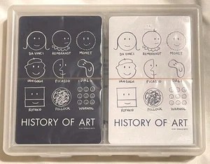 Museum of Modern Art - History Of Art Playing Cards 2 Decks New In Case - MoMA - Picture 1 of 5