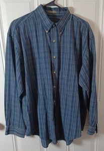 Van Heusen Classic Fit Button Up Dress Shirt Men’s L (16-16 1/2) - Picture 1 of 10