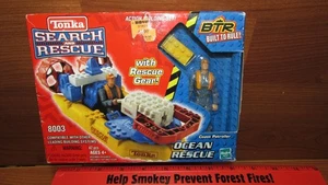 Hasbro Built to Rule 8003 Tonka Search and Rescue Bricks Ocean Rescue New in Box - Picture 1 of 6