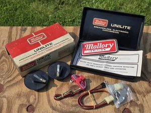 NOS Vintage Mallory Unilite Ford V8 Single Point Electronic Conversion 502 USA - Picture 1 of 16