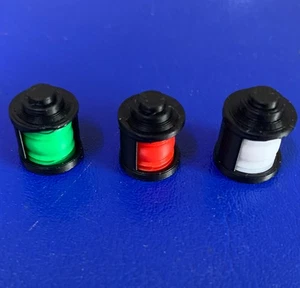Navigation Lamps - Model Boat Fittings - Multi Sizes & Colours RC & Static Boats - Picture 1 of 14
