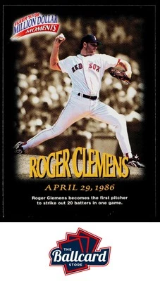 1997-98 Fleer Million Dollar Moments #12 Roger Clemens - Image 1 of 2