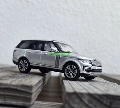 GB Masdi 1:64 2020 Silver Range Rover SUV ORV Sports Model Diecast Collect Car - Image 1 of 4