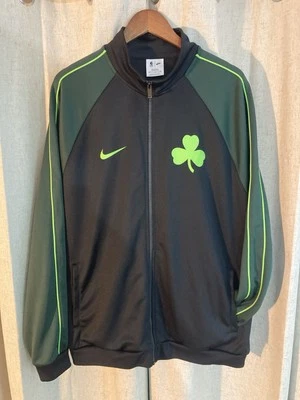 Chaqueta Nike Boston Celtics Cremallera Edición City Para Hombre XL NBA Baloncesto Negra Foto 1 de 4