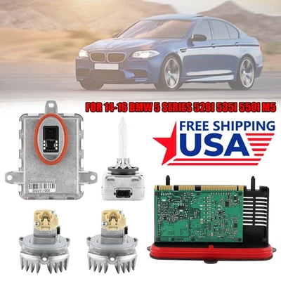 Xenon Ballast Bulb LED Module Diode Kit For 2014-2016 BMW M5 5 Series 528i 535i Foto 1 de 4