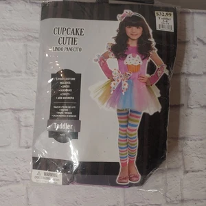 Cupcake Cutie Costume Toddler 3-4 New - Picture 1 of 4