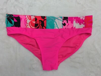 Roupa de banho ZeroXPosur feminina júnior tamanho 16 parte inferior do biquíni rosa - Imagem 1 de 4
