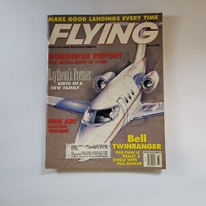 Flying Magazine (March 1996) Bell Twinranger Raytheon's Premier Good Landings
