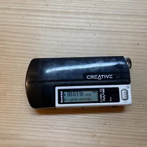 Creative Labs MuVo TX 256MB MP3 Player Black White *Tested* - Picture 1 of 20