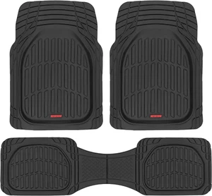 Flextough Floor Mats for Cars, Deep Dish All-Weather Mats, Waterproof Trim-To Fi - Picture 1 of 12