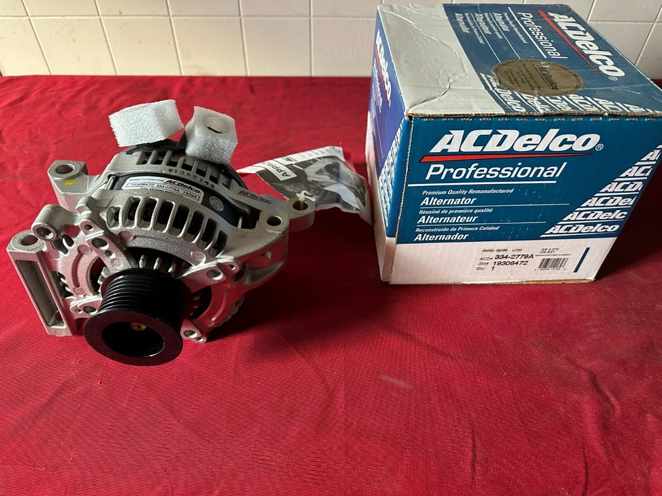 NOS REMAN 2007-2021 ACDELCO TOYOTA TUNDRA ALTERNATOR 19306472 334-2779A - Image 1 of 1
