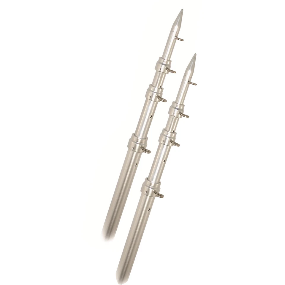 Rupp Top Gun 15 Telescoping Outrigger Poles Aluminum - A0-1500-tel