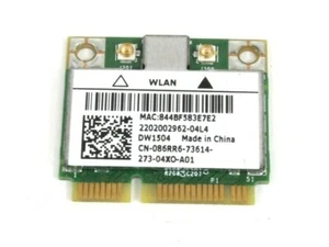 Dell DW1504 Wireless WiFi mini pcie Card Broadcom BCM94313HMG2L 86RR6 086RR6 - Picture 1 of 2