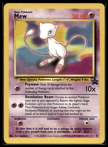 Pokemon WoTC Promo 8 Mew - Picture 1 of 2