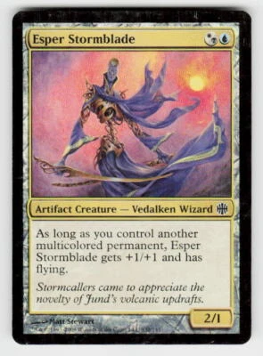Alara Reborn #132 Esper Stormblade FOIL - Image 1 of 2