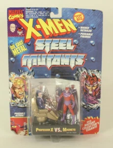 ToyBiz Marvel Comics X-Men Steel Mutants Professor X Vs Magneto - Picture 1 of 2