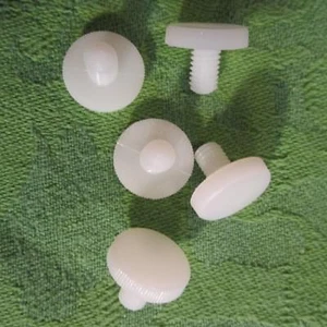 Rändelschrauben M 6x10 Polyamid NEU 5 Stück Kunststoff - Bild 1 von 2