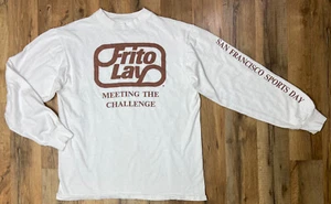 Vintage Single Stitch T-Shirt Frito-Lay Chips San Francisco Sports Day Medium - Picture 1 of 8