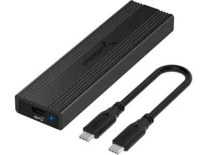 Boîtier sans outil SABRENT USB 3.2 Type-C pour SSD M.2 PCIe NVMe et SATA (EC-S - Photo 1/8