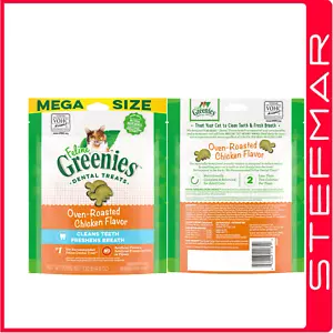 2 x Greenies Cat Feline 130g Chicken = 260g - Picture 1 of 3