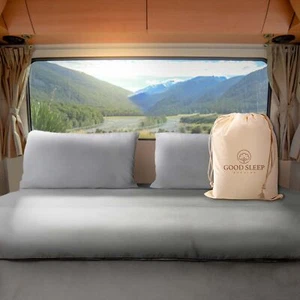 Luxurious 600 TC Light Gray RV King Sheets, 72 x 80, 100% Egyptian Cotton, 4 ... - Picture 1 of 7
