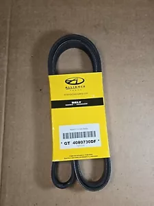 Alliance Serpentine Belt GT4080730DF MADE IN USA - Foto 1 di 5